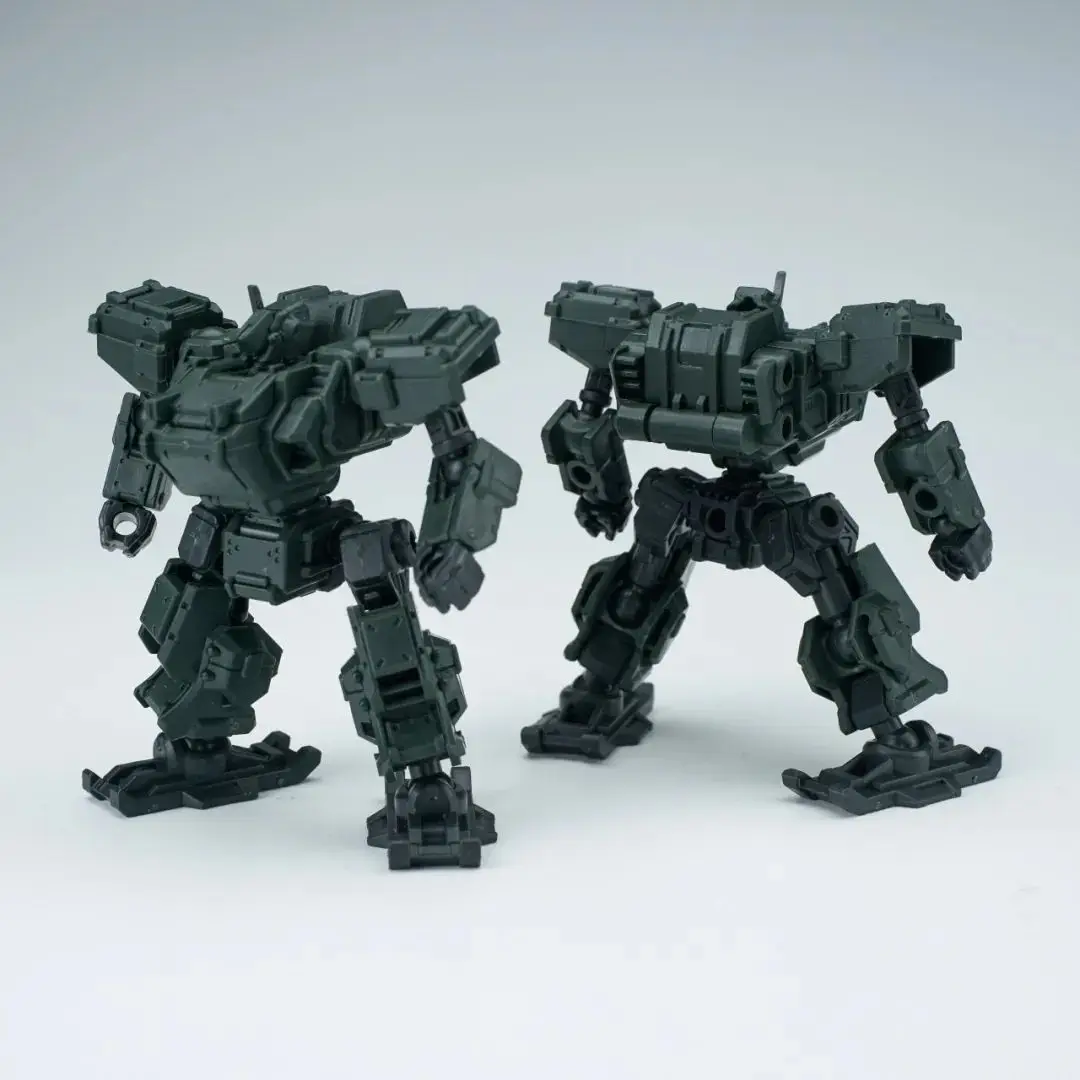 Sheik Mainland 3MIN Project MUS-A4 FortiShield 3 IN 1 Mini Assembly Mech Robot، Ketor Transfomation Mech Action Figure Boys Toys