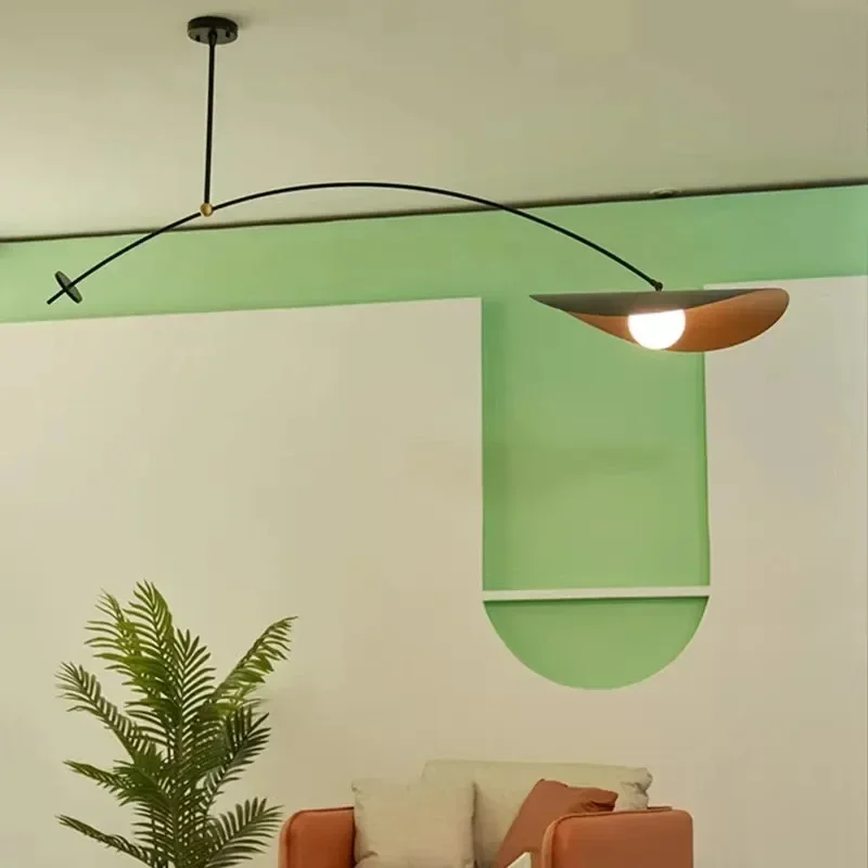 Lampada da parete industriale a LED con braccio oscillante regolabile, design a braccio lungo, per ristorante, cucina, isola, soggiorno, decorazioni per la casa