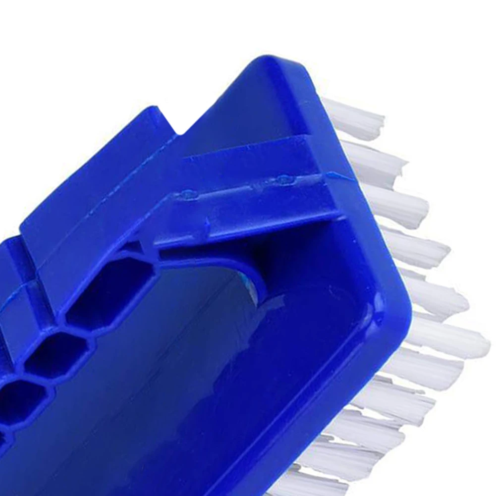 2 Piece Pool Cleaning Set with 57.08 Inch Reach Brush and Textured Sponge Pad for Spa Bathtub Fish Tank Applications