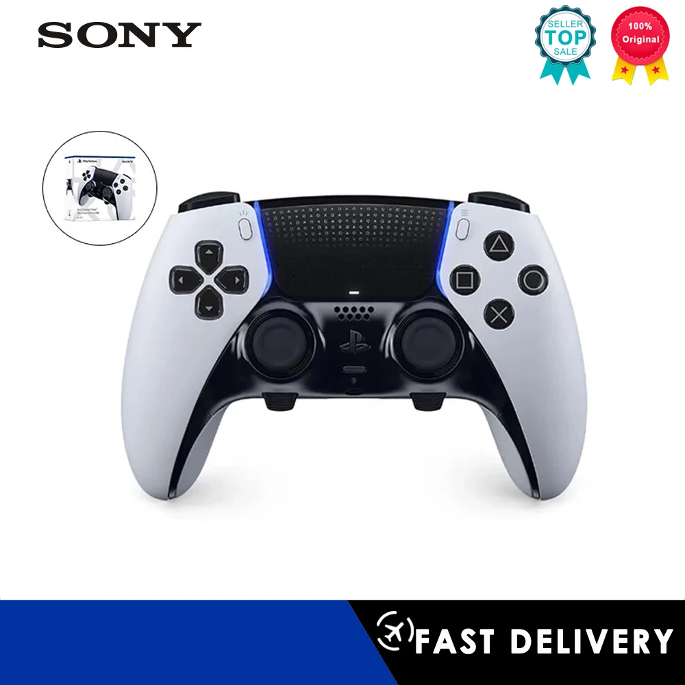 Sony PS5 DualSense Edge Wireless Controller PlayStation 5 Accessories PS5 Controller Ultra-customizable DualSense PS5 Gamepad