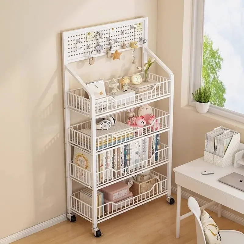 Snack Shelves Internet Celebrities Snack Food And Beverage Supermarkets Mobile Shelves Convenience Store Multi-layer Factory