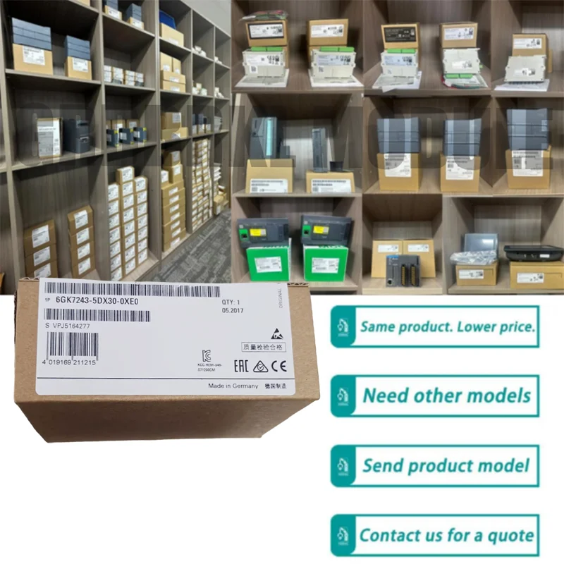 جديد وأصلي 6GK7243-5DX30-0XE0 6GK7 243-5DX30-0XE0