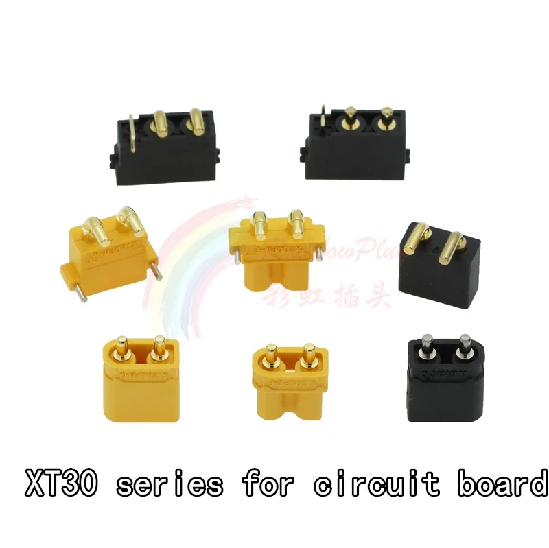 Amass XT30 Series XT30U XT30UPB XT30ULW XT30PW XT30 (2+2) XT30I Gold-plated Plug Male Female Battery Connector -F/M