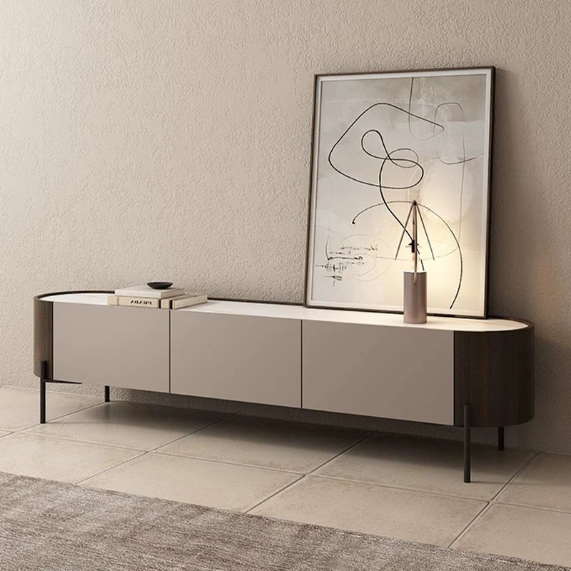 

Solid Wood Standing TV Stand Simple Bedroom Cabinet Modern Apartments Living Room Entertainment Center Floor Home Furniture