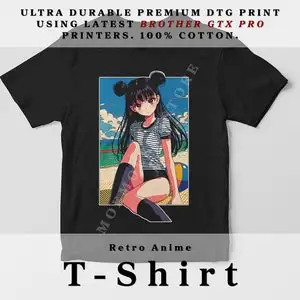 

Anime Girl Shirt, Beach Scenery, Kawaii Otaku Gift Shirt
