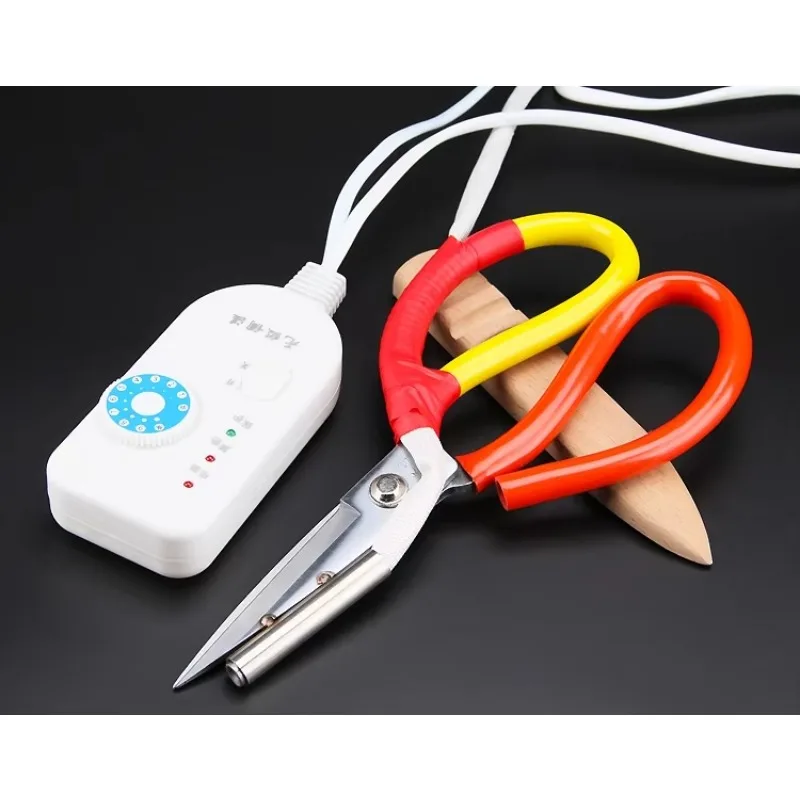 Electric Heating Scissors,500w Tailor Fabric heat scissors Cutter Tools