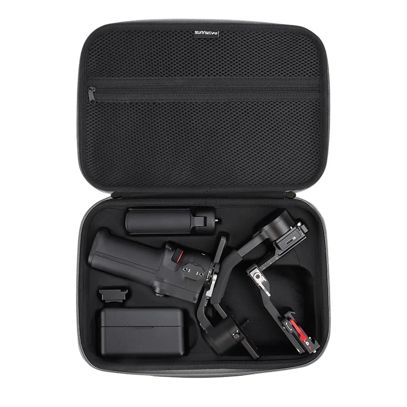 Handheld Gimbal Stabilizer Bag Tripod Battery Box Mic Receiver Transmitter Storage Handbag Shoulder Bag for DJI RS 3 Mini