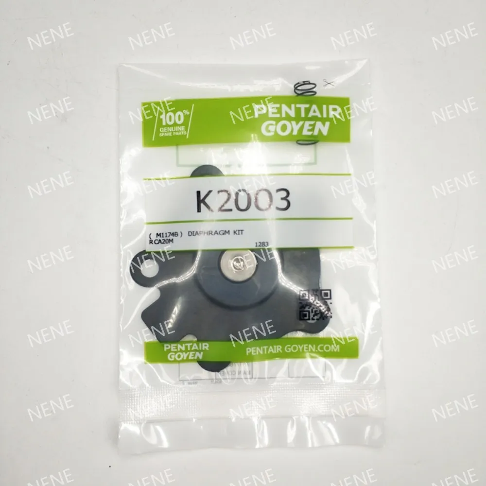 K2003 Goyen Pulse Valve Diaphragm Repair Kit 3/4 Inch Nitrile Rubber Fits RCA20M Baghouse Dust Removal