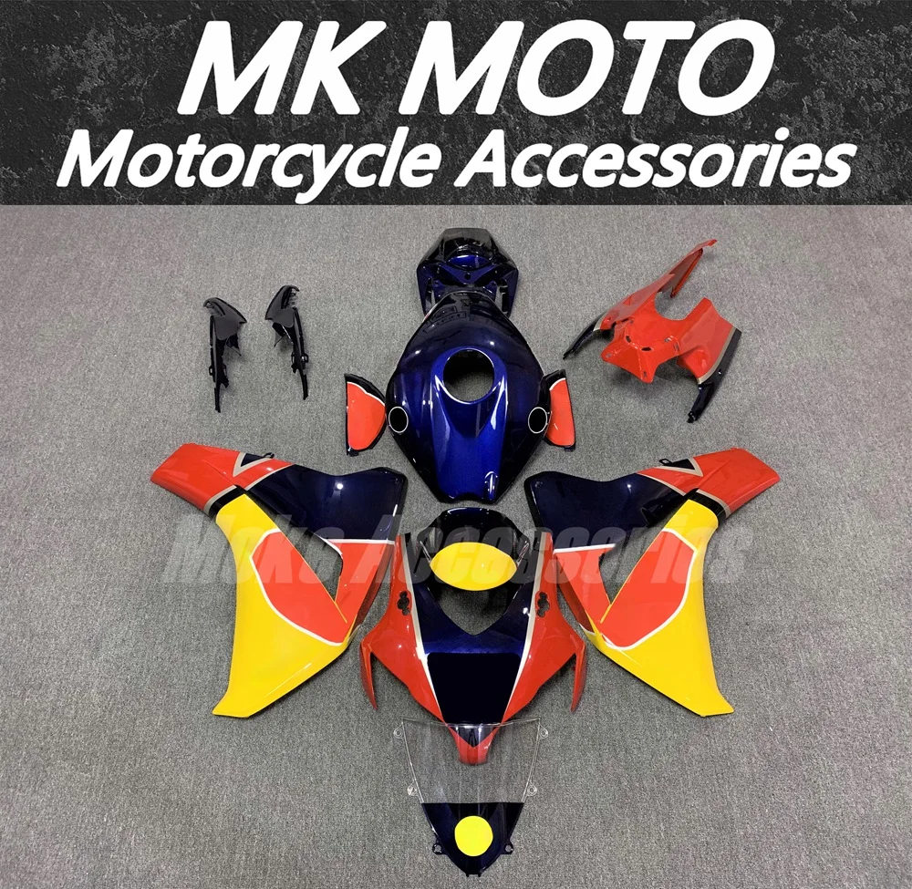 

Motorcycle Fairings Kit Fit For Cbr1000rr 2008 2009 2010 2011 Bodywork Set High Quality ABS Injection New Red Yellow Bull