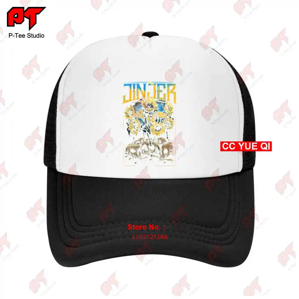 Retro Jinjer Band Skull Album Baseball Caps Truck Cap 41R8