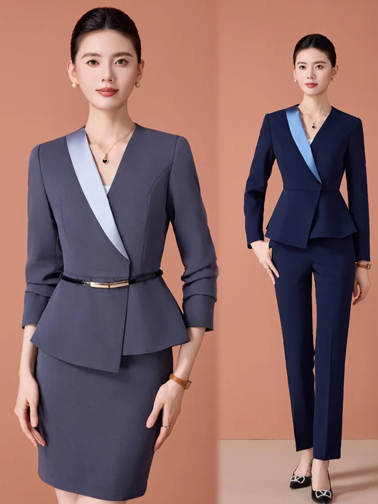 

Профессиональные женские костюмы, рабочая одежда, элегантная одежда для специалистов в области здравоохранения и косметологии, сотрудников гостиничных ресепшн, персонала по управлению недвижимостью, и т.д.