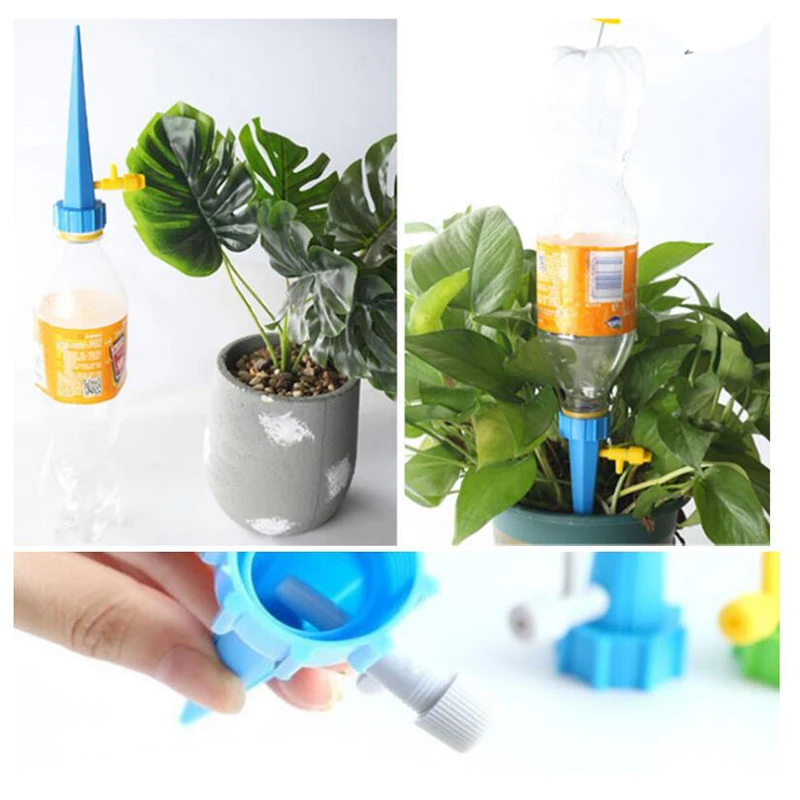 Automatic Watering Garden Supplies Irrigation Kits System Cone Bottle Dripper Spike Watering Sprinkler Practical Drip Kit Plant