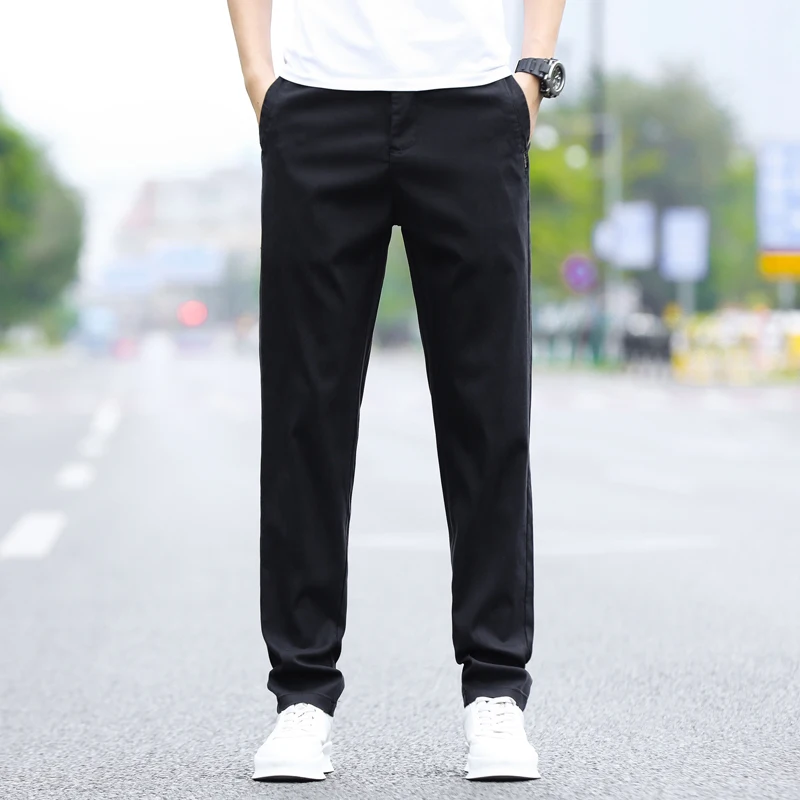 

Cooling Ice Silk Casual Gym Pant Quick Dry Breathable Thin Active Jogger Sport Sweatpants Lightweight Men Hiking Stretch Trouser