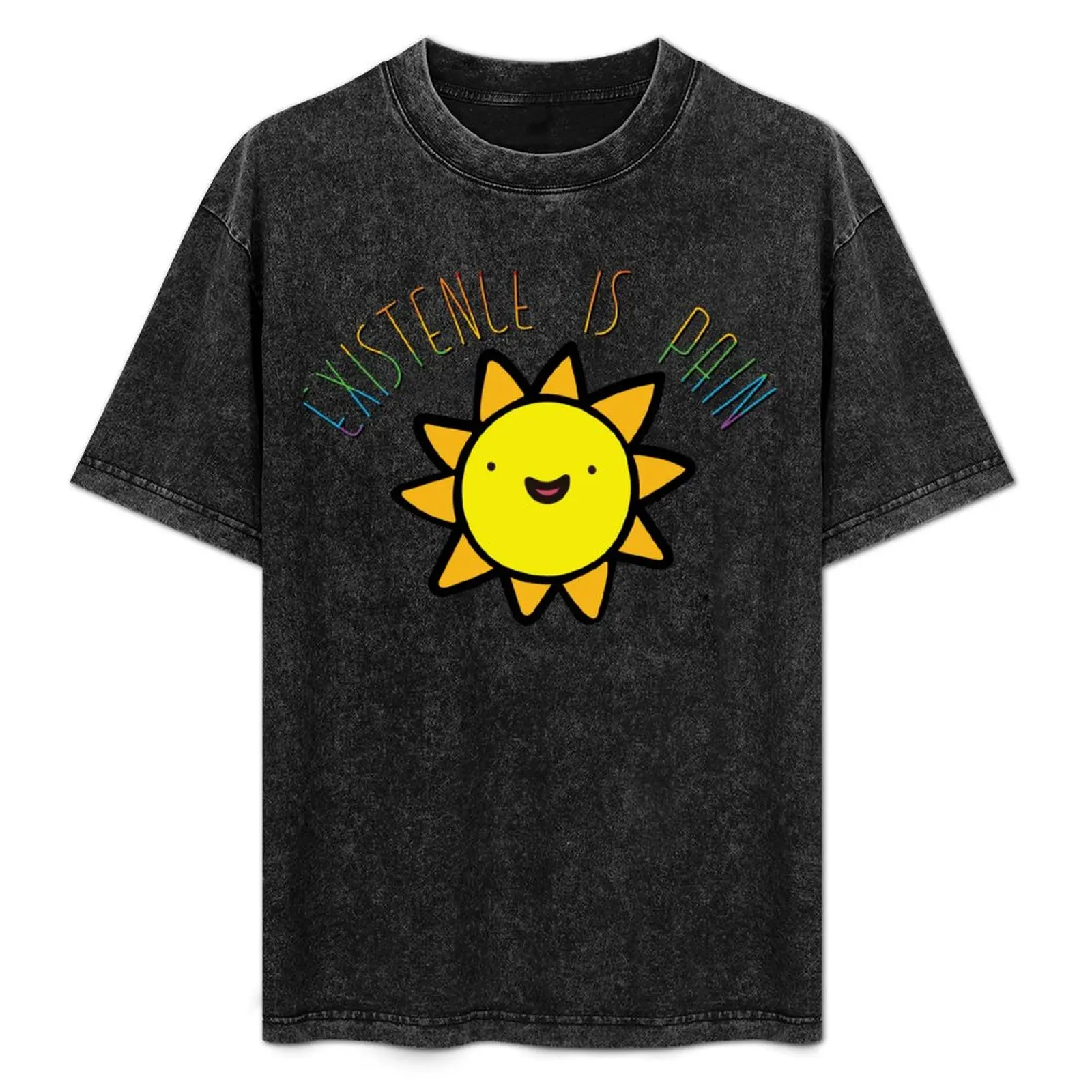 

Existence Is Pain T-Shirt funny meme t-shirts blacks anime shirt summer shirt t shirts for men cotton