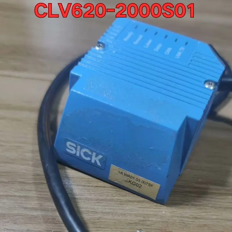 Second-hand CLV620-2000S01 code scanner function test is normal