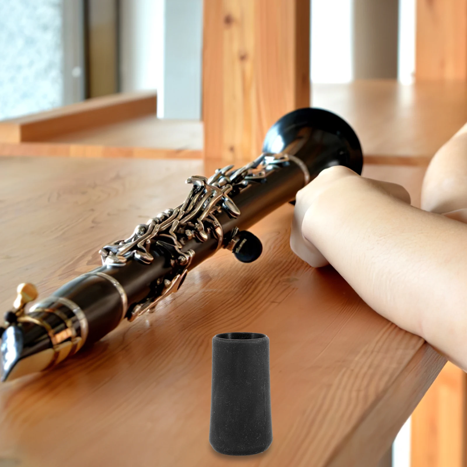 

Bumper Case Universal Accessories for Musical Instruments Bell Cover Clarinet Oboe Rubber Covers Shockproof