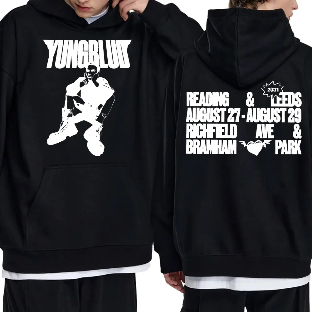 

Vintage Rocker Yungblud IDOLS Album Tour 2025 Hoodie Men Women Hip Hop Rock Sweatshirt Men's Casual Cotton Oversized Streetwear