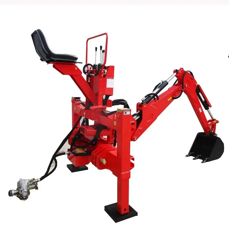 BH220 Factory Supply Tractor Towable Backhoe Excavator With Hydraulic Shift