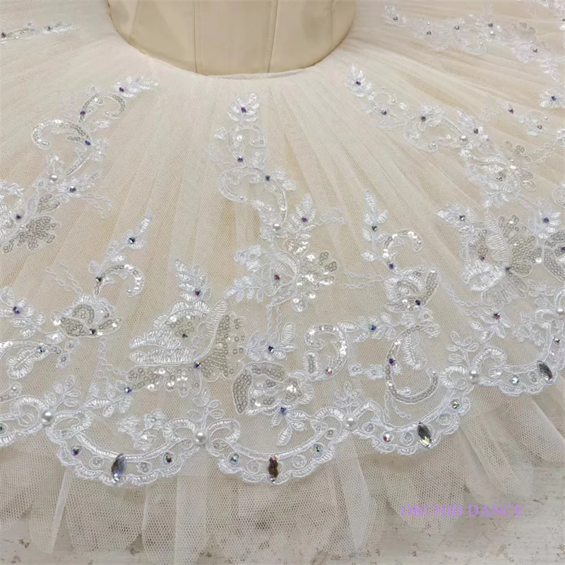 high quality fashion Unique Design Kids Girls Children Women Adult Performance Wear white  Ballet Tutu Costumes