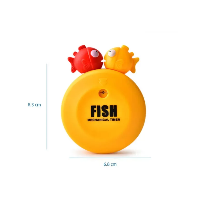 كارتون حيوان فقاعة سمكة موضوع مؤقت الطبخ ، المغناطيس الطبخ الخبز ، تعلم لتذكير أدوات المطبخ ، سهلة التشغيل الهدايا #3