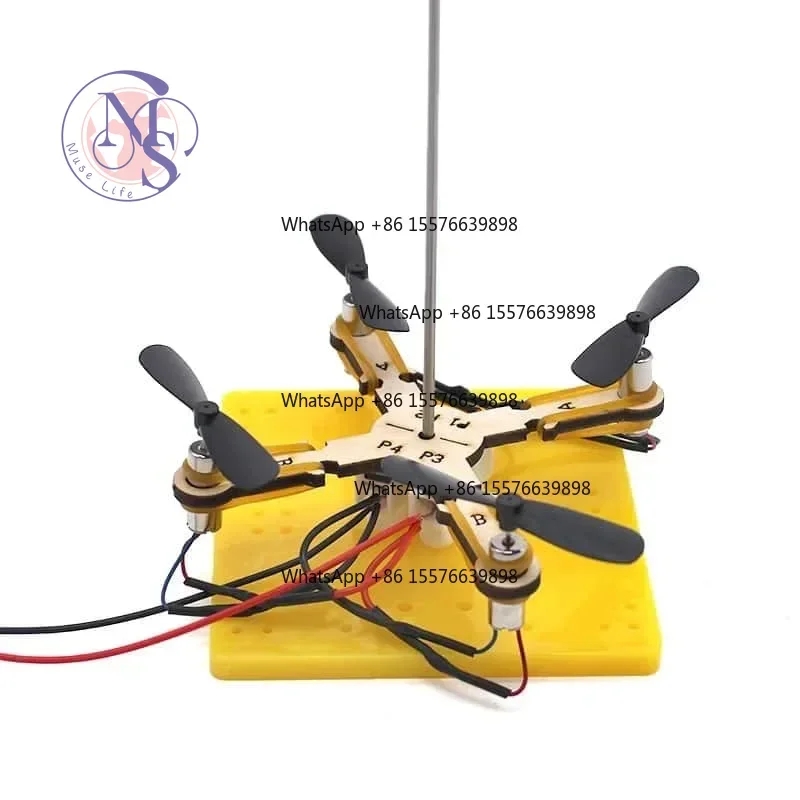 ZOCI-DIY Quadcopter Assembly Kit With Motor & Propeller, No Controller, for Student Programming Learning