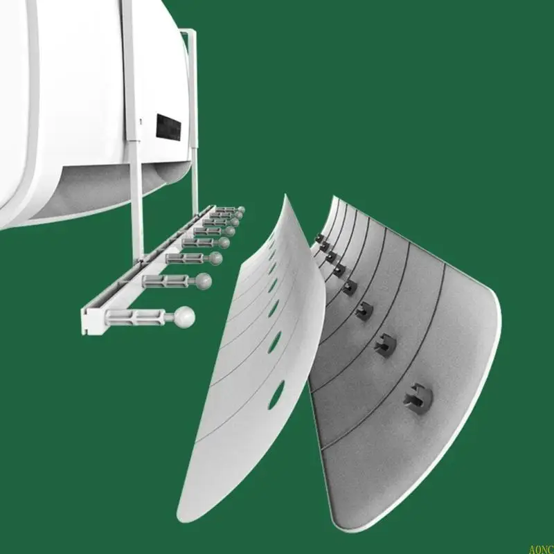 A0NC Home and Office Conference Deflector من السهل إرفاق الحرس وإزالته