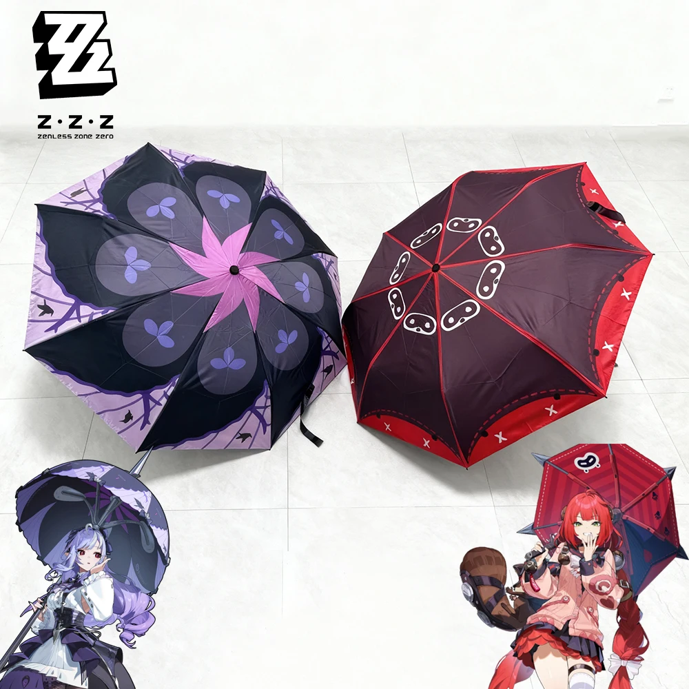

Игра Zenless Zone Zero Vivian Banshee Ukinami Yuzuha, зонтик для косплея, складной зонт от солнца, реквизит на Хэллоуин