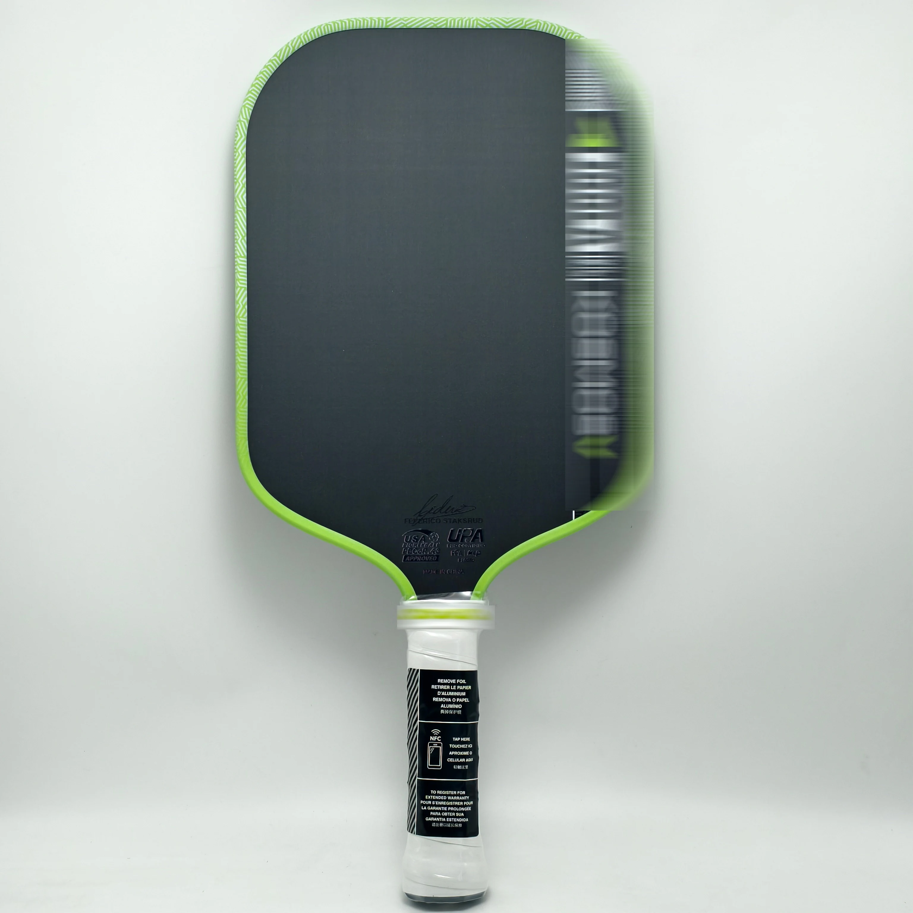 JXXLA Original 1:1 Logo Pro V Pickleball Paddle GEN5 Core Carbon Fiber 14mm/16mm view 5
