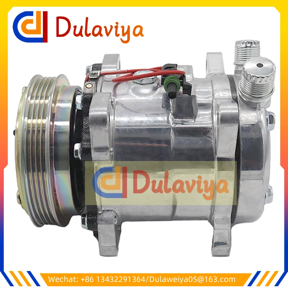 

AC Compressor Car FOR FOR 5h11 507 For Ford New Holland Skid Steer Models 12v 4pk 84322107 87649991