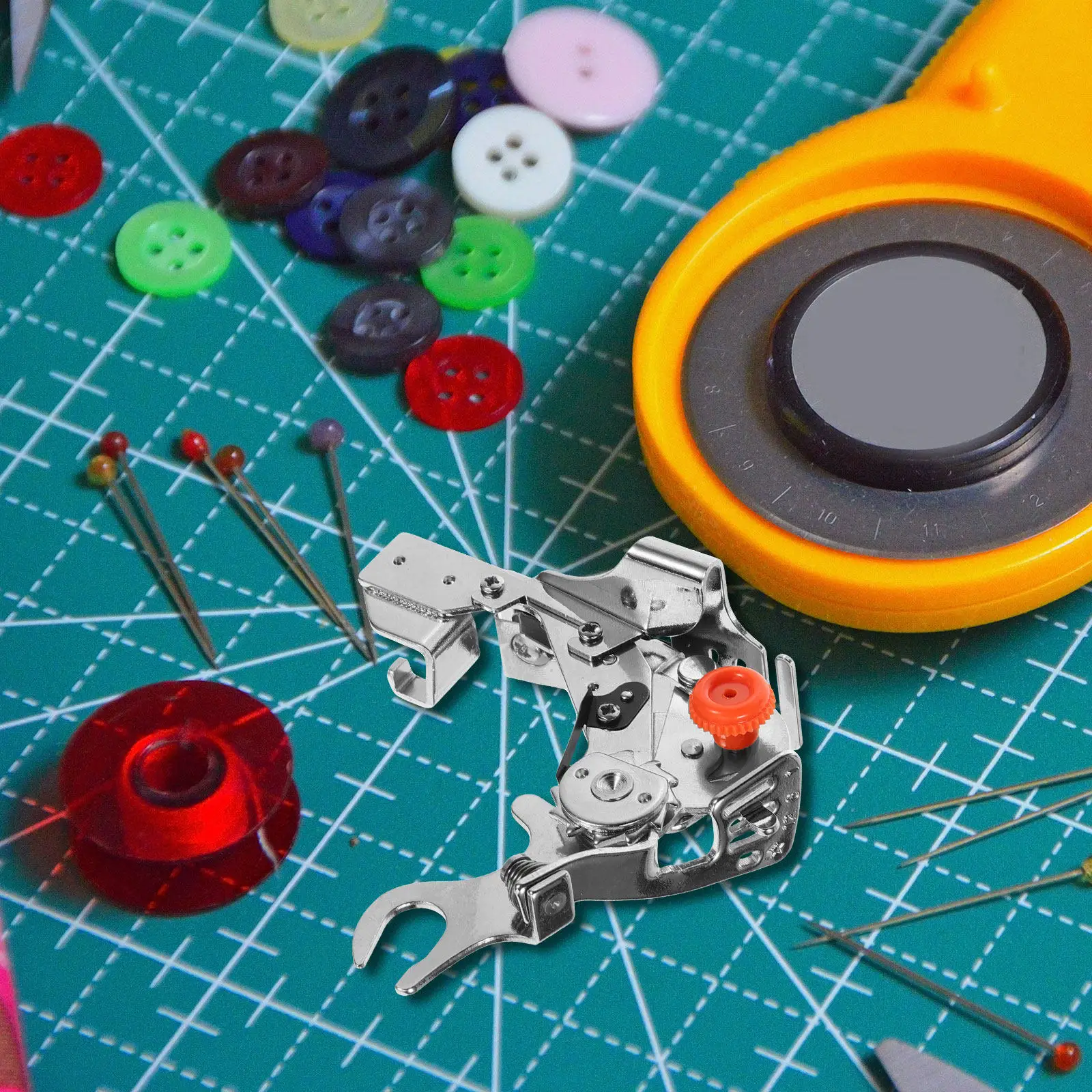 

Metal Sewing Machine Presser Foot Replaceable Multi-Function Foot for Sewing Machine Professional Use Quilting DIY