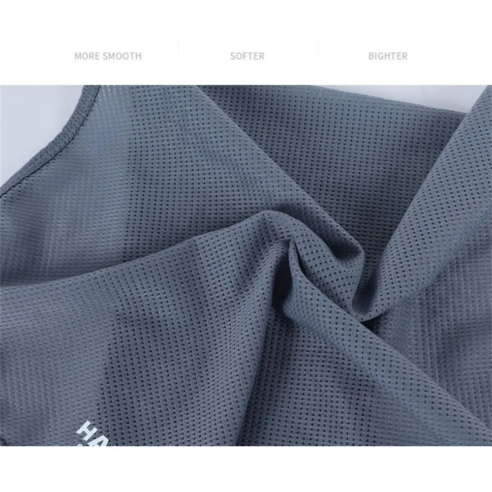 Daily Windproof Dustproof Bike Mask Ice Silk Solid Color Full Face Mask Breathable Balaclava Hiking Cycling