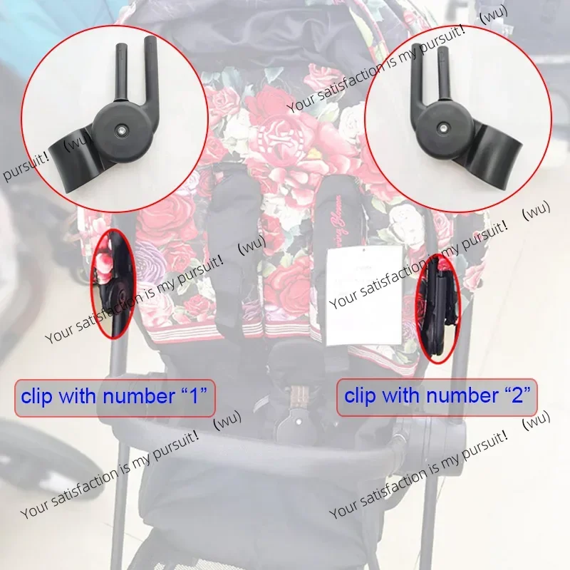 Off-Road Vehicle Awning Clamp for Cybex Priam 3 /4 Mios 2/3 Awning Clamp Retainer, Replacement Parts