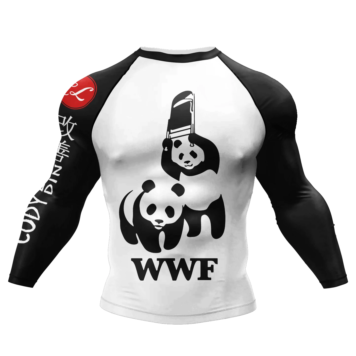 Custom CODY LUNDIN Long Sleeve Jiu Jitsu BJJ Rashguard For Men Tattoo Cool sunscreen t shirt Cycling Surfing Boxing Jersey