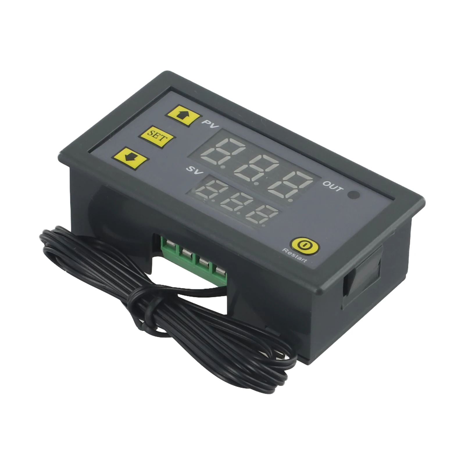 1 Pcs Digital Temperature Controller 12V / 24V / 110V-220V Thermostat Cooling Heating Temperature Meters Switch Regulators