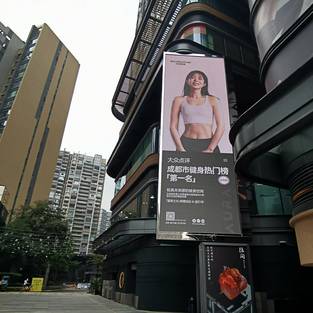 Hot Pick Outdoor P40 LED IP65 Waterproof Cabinet with 5000cd Brightness for Advertising Screen