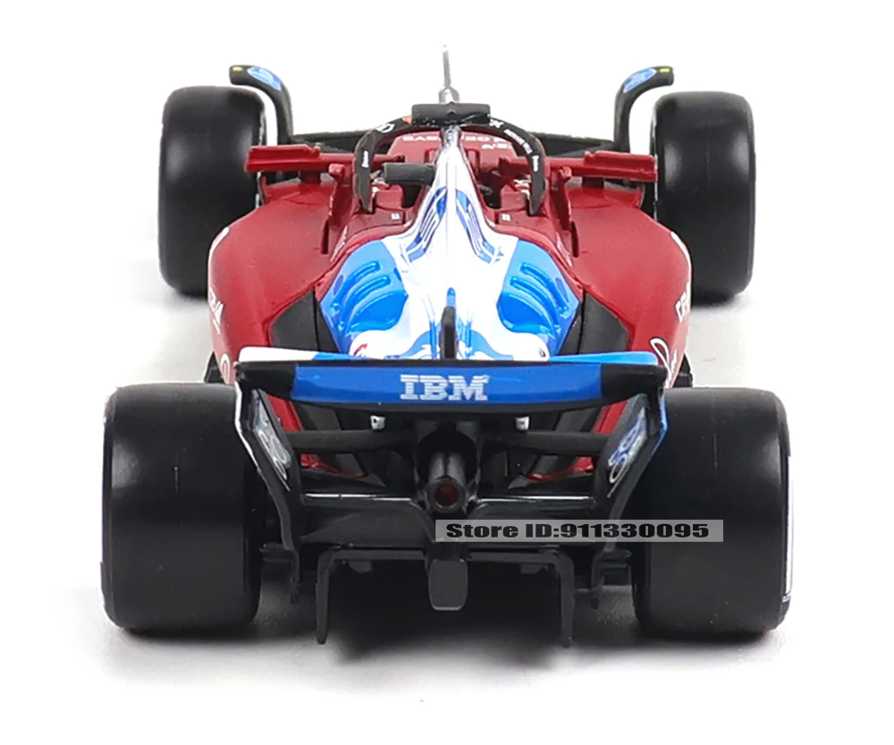 Bburago 1:43 F1 2025 Ferrari SF25 Miami Grand Prix # 16 Charles Leclerc # 44 Lewis Hamilton Legierungsmodellauto Druckguss-Modellspielzeug – Detail 10
