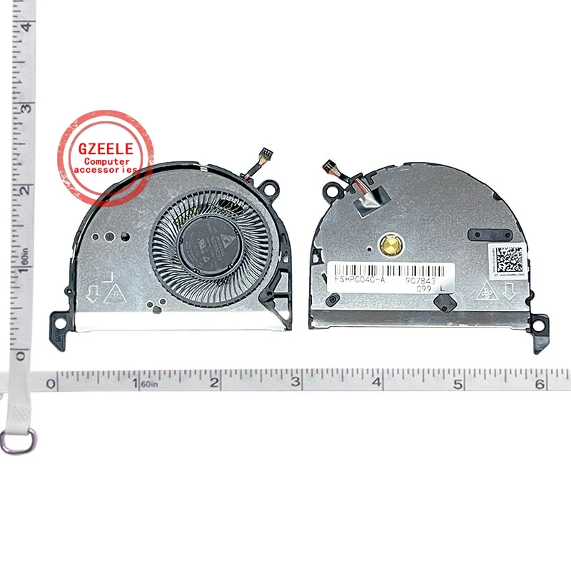 مروحة تبريد وحدة المعالجة المركزية للكمبيوتر المحمول EG70030S1-C090-S9A DC5V 2.25W 4Pin لـ HP Elite X2 G4/Elite x2 G8 HNS-C04C L67416-001
