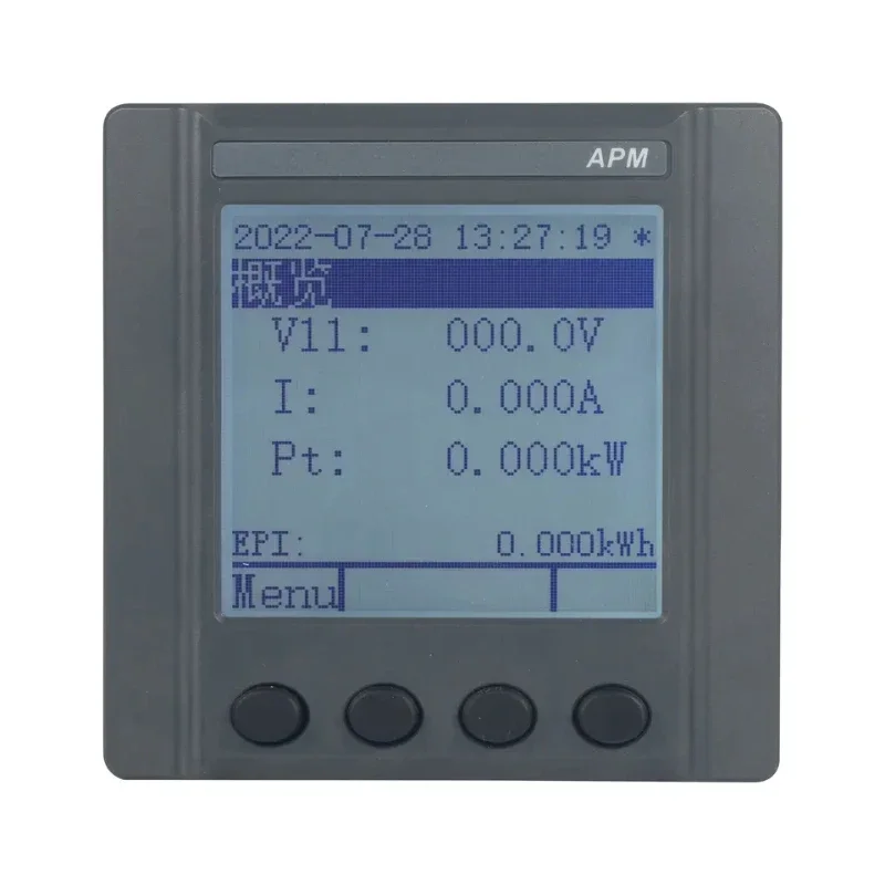 

APM520 400V/660V/ 690V 3 Phase Digital Multifunction Power Meter with rs485 Modbus-rtu Ethernet Optional