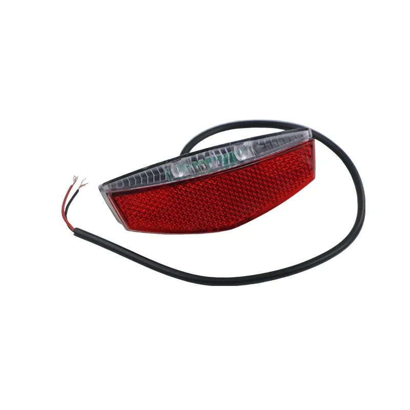 LINGQI RACING Motorcycle LED Tail Light Rear Brake Warning Lights Waterproof Taillight Lamp For Universal Electric Bicycle