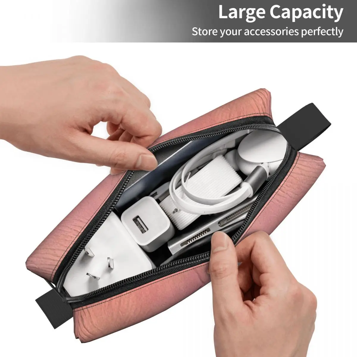 Travel Ballet Shoes Pink Toiletry Bag Portable Ballerina Dancer Makeup Cosmetic Organizer Women Beauty Storage Dopp Kit Box