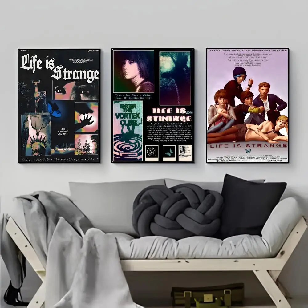 l-Life Is s-Strange Poster Poster HD  Waterproof Wall Sticker Bar Living Room Decor Gift