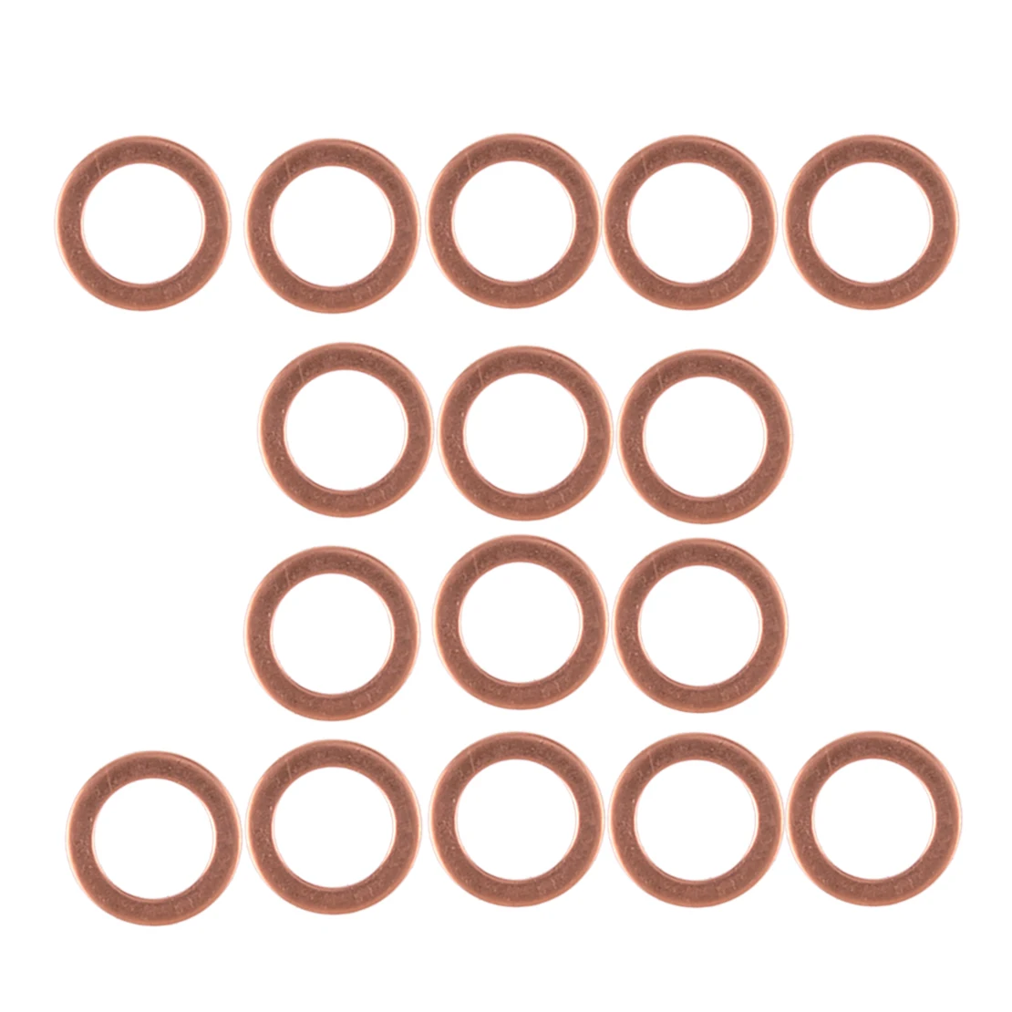 16Pcs Crankcase Copper Washer Oil Drain Gasket 5812232 Fit for Polaris RZR Turbo Ranger 900 General Sportsman Scrambler ACE