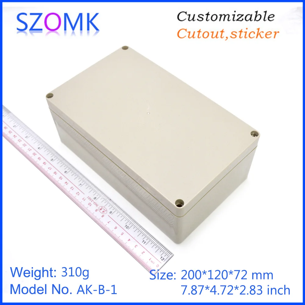 ABS Plastic electronic enclosure SZOMK Wall mount enclosure plastic waterproof electronic enclosure enclosure box