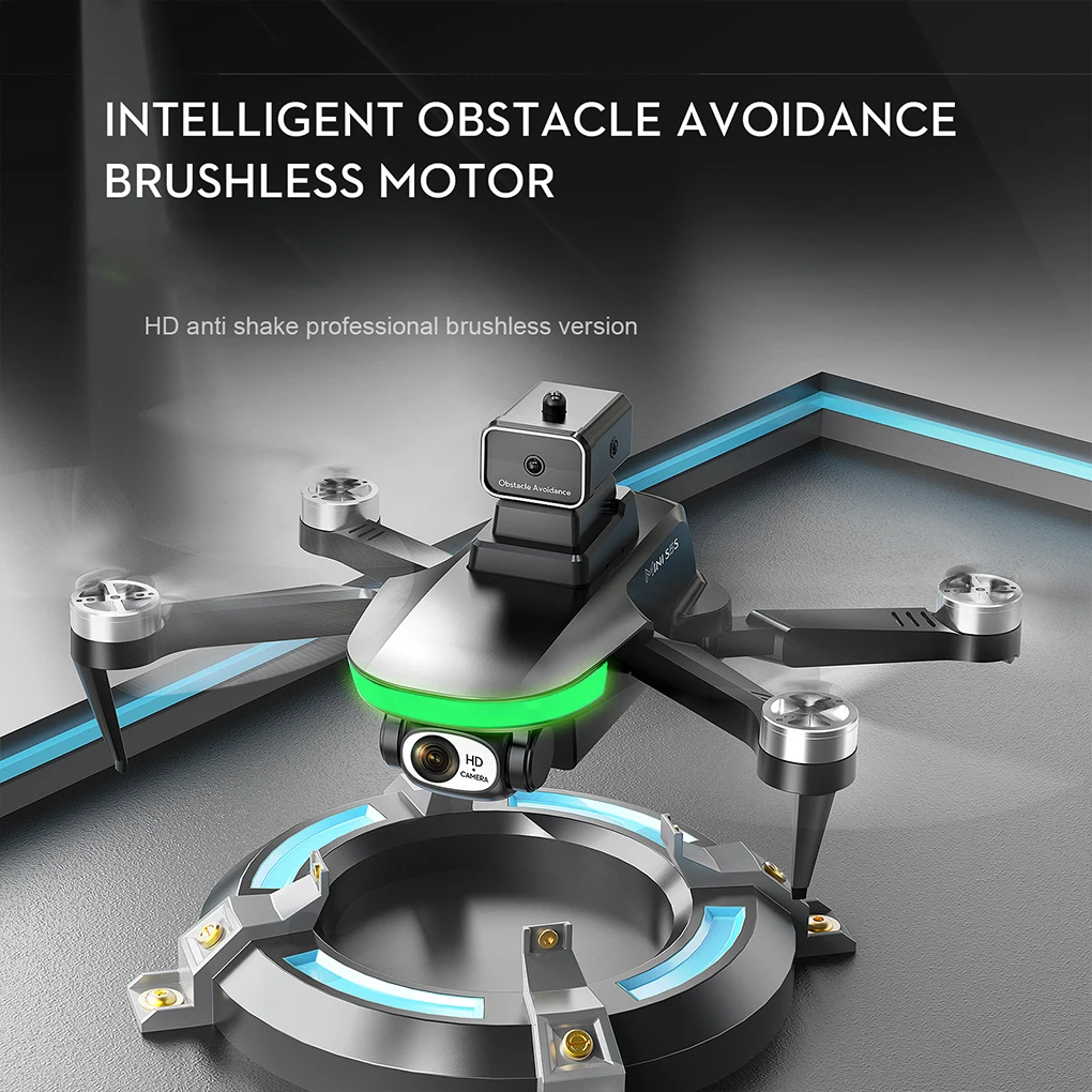 RC Quadcopter Intelligent Obstacle Avoidance Dual Lens Switch Unmanned Aerial Vehicles Wireless Drone Aerial 4K 6K