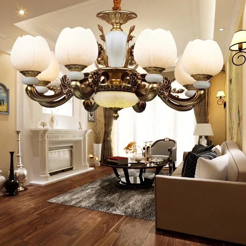 

Crystal Chandelier Modern Living Room Bedroom Lamps European Style Lobby Hotel Lamp Luxury Villa Creative Restaurant Lights