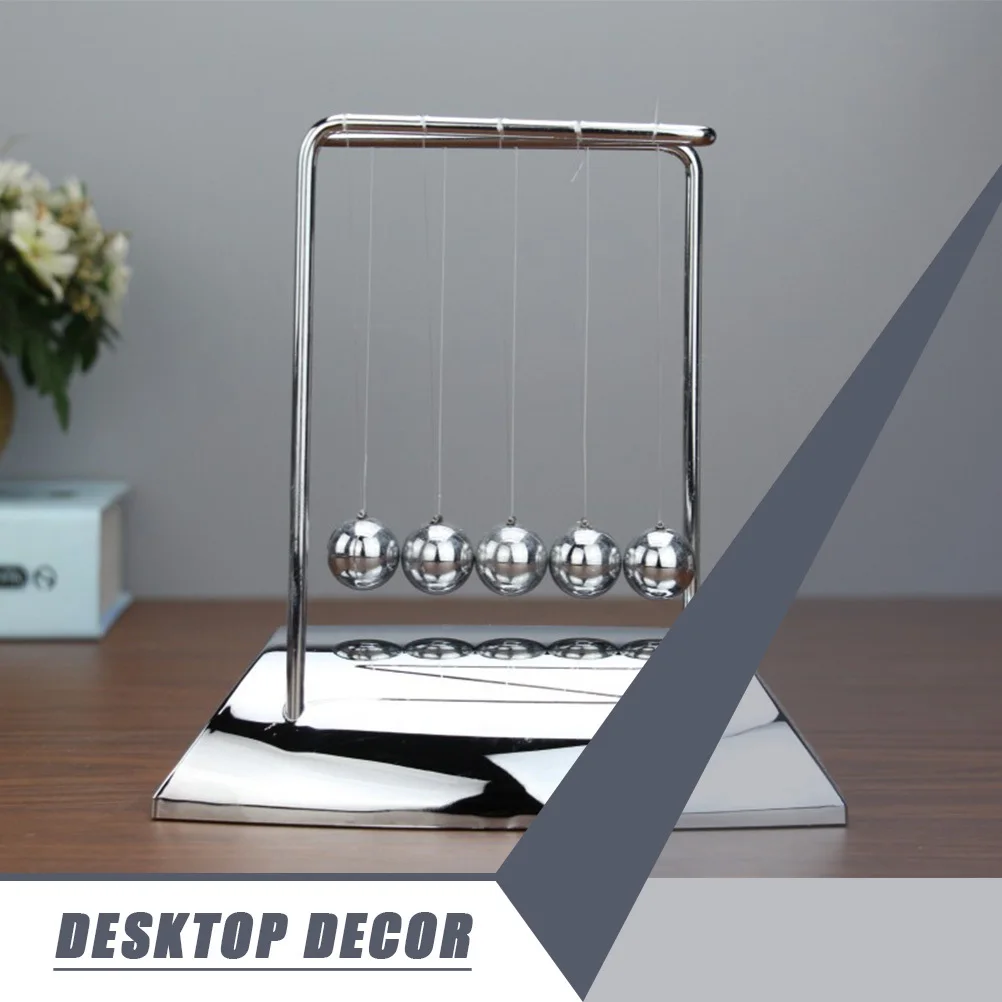 Criativo em forma de z newton equilíbrio bola decoração de mesa elegante berço ornamento física ciência artesanato exclusivo decoração de escritório em casa