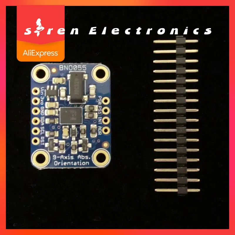 

2472 Adafruit Acceleration Sensor Development Board 9-DOF Absolute Orientation IMU Fusion Breakout with BNO055