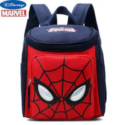 MINISO Disney Frozen Children's School Bag Cute Baby Kindergarten School Bag 3-6 Years Old Boys and Girls Spider-Man Backpack