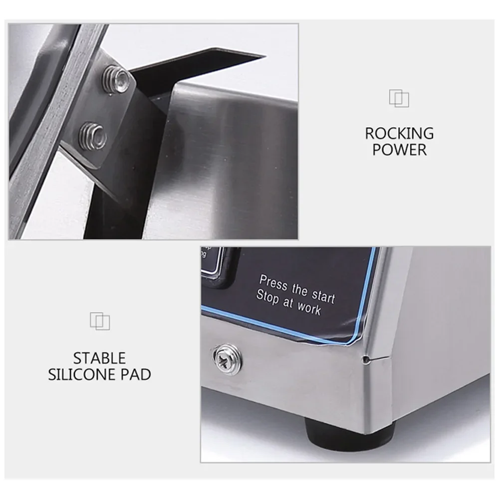 Máquina comercial de agitação de leite, porcessor de leite, agitador de cabeça única (para cima e para baixo), abanador horizontal de chá de leite