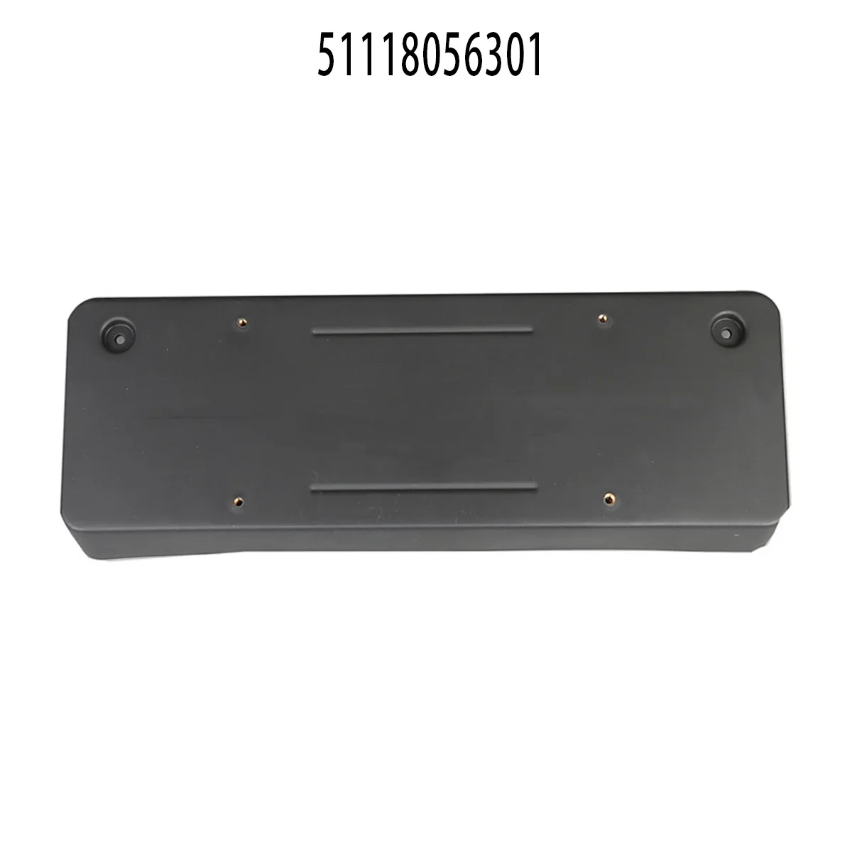 Quality Front License Plate Bracket Holder For BMW F85 X5M / F86 X6M 2014-2018 OE 51118056301 ABS Durable Car Accessories